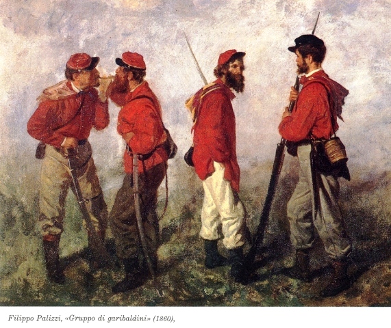 Filippo Palizzi - Gruppo di Garibaldini 1860 (foto Noi Vastesi)