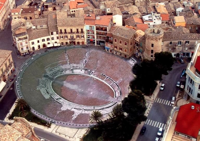 Ricostruzione Anfiteatro Romano Vasto (foto NoiVastesi)