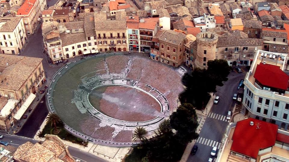 Ricostruzione Anfiteatro Romano Vasto (foto NoiVastesi)