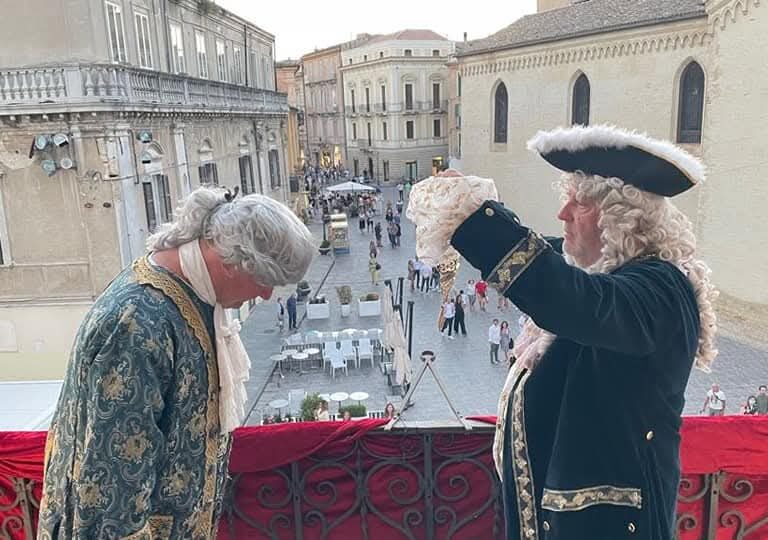 Cerimonia del Toson d'Oro (foto pagina Facebook Comune di Vasto)