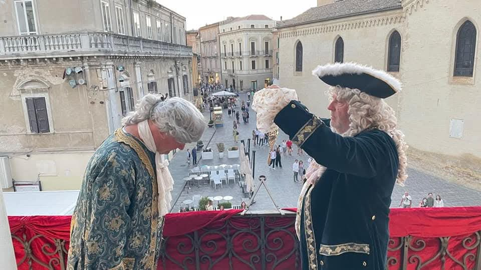 Cerimonia del Toson d'Oro (foto pagina Facebook Comune di Vasto)